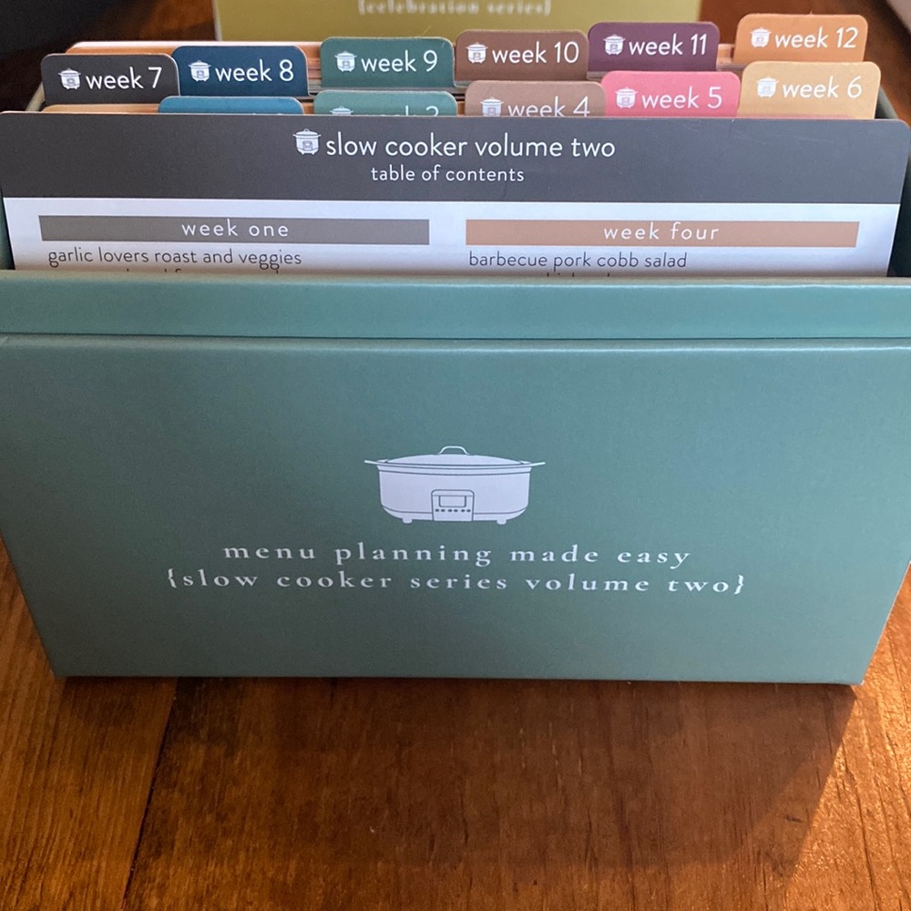 Partial - Passionate Penny Pincher Slow Cooker Vol II Recipe Cards